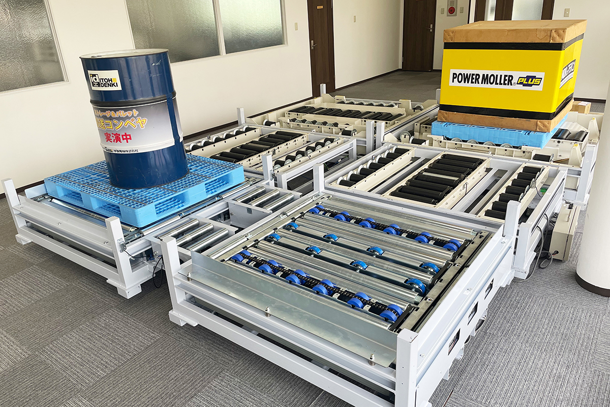 パレットが自動で動く<br />
保管から管理まで!