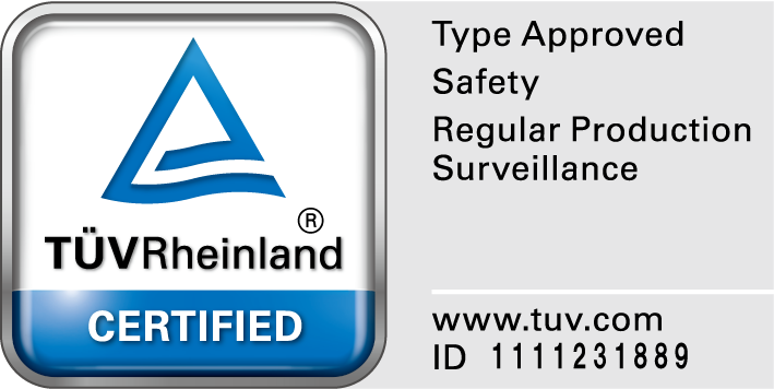 TUV_RheilandよりCEに関する製品認証を取得しました